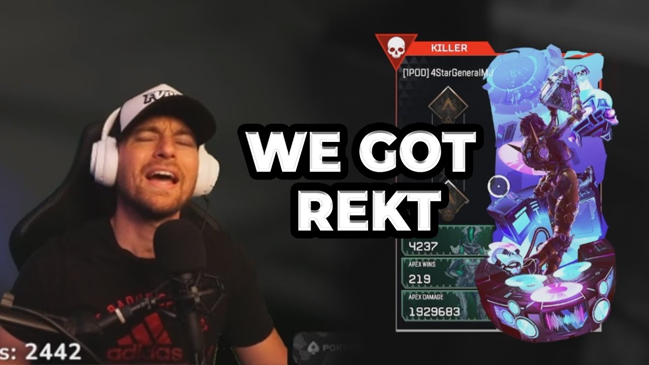 Killing Twitch Streamers with Reactions in Apex Legends - 2