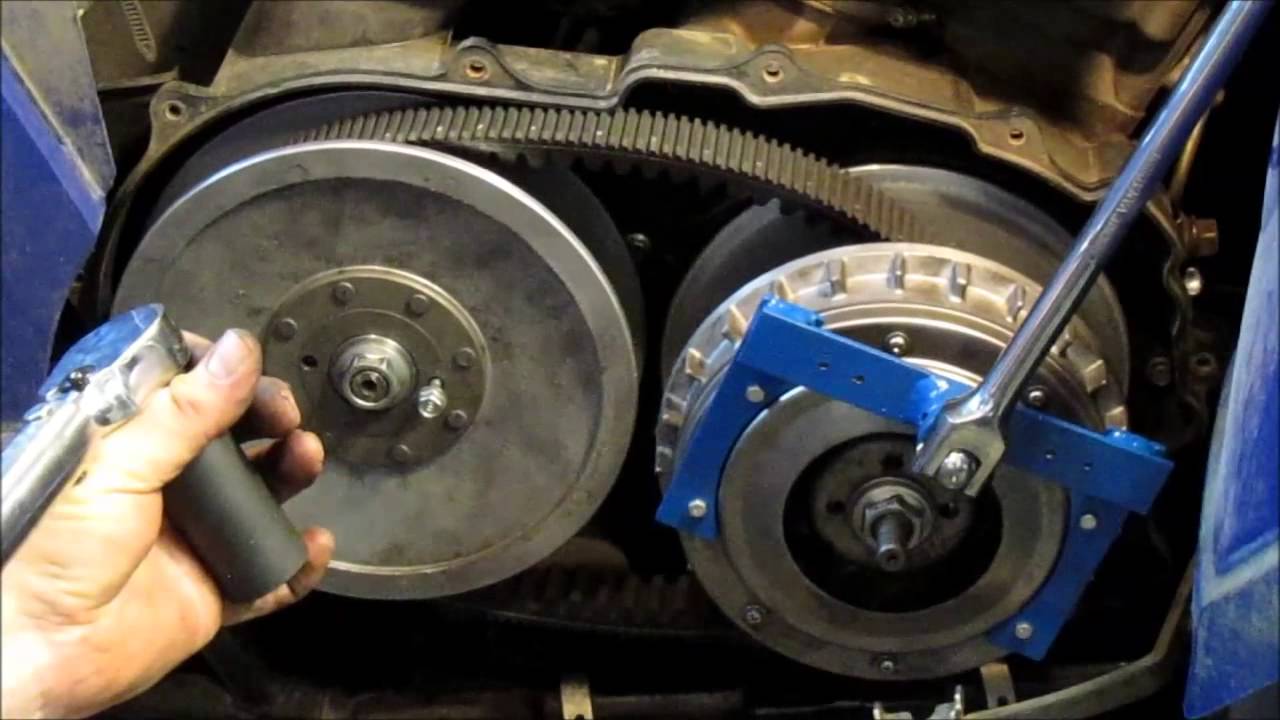 Yamaha Grizzly clutch tools and instructional