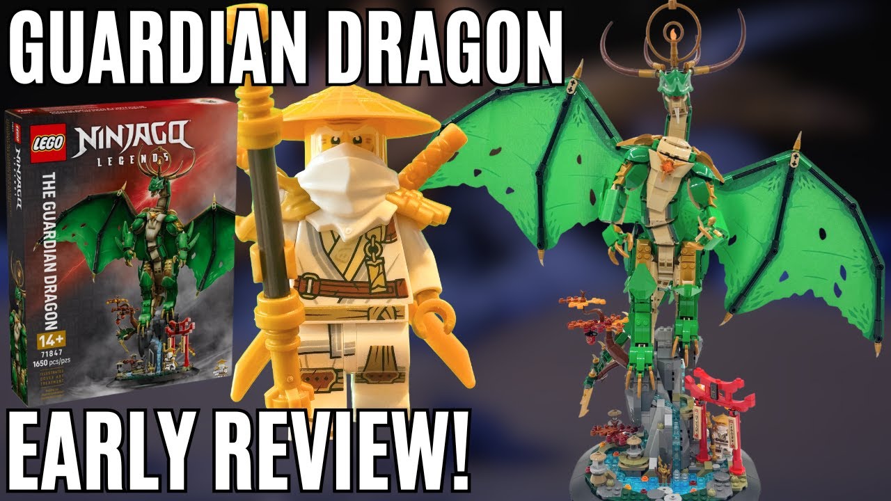 Guardian Dragon EARLY Summer Review! Ninjago Legends Set 71847