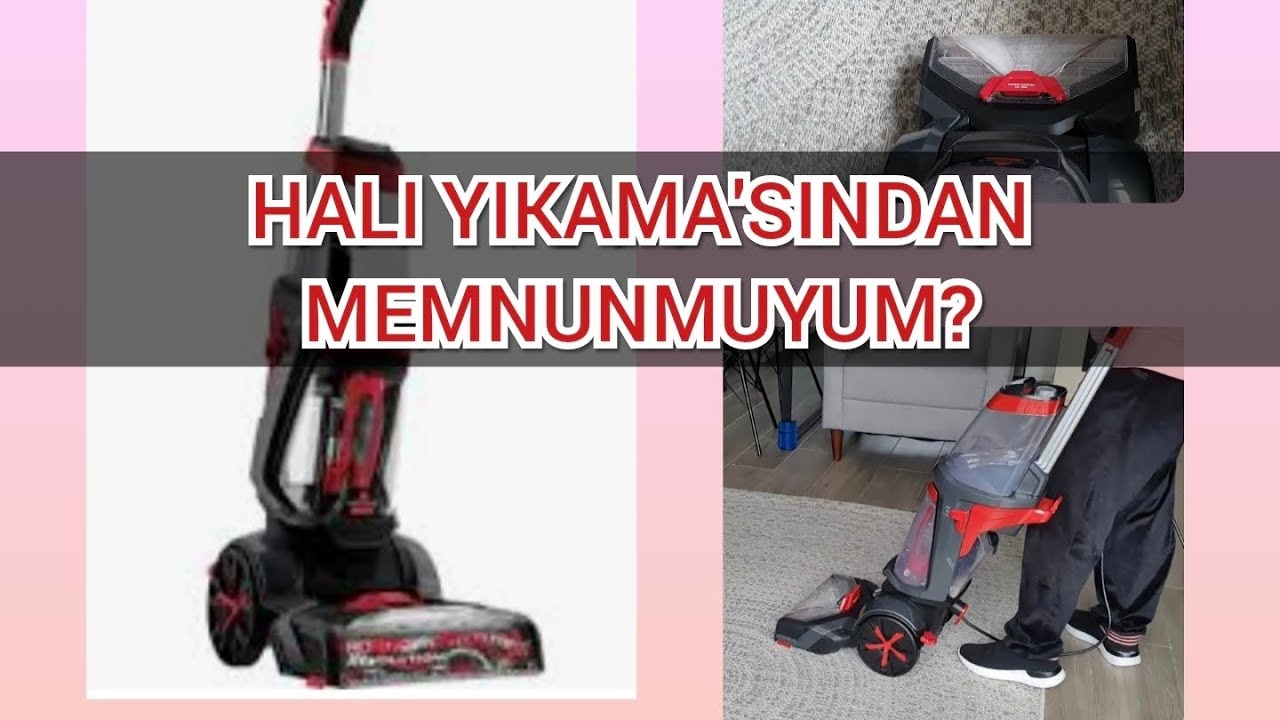Bissel halı yıkama nasıl‼️Detaylar// Tüm halılar mis gibi tertemiz oldu‼️