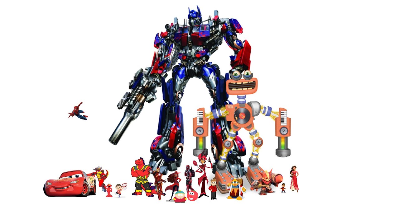 All Red characters from games, series, and movies sings I'm blue (DA BA DEE) part 2