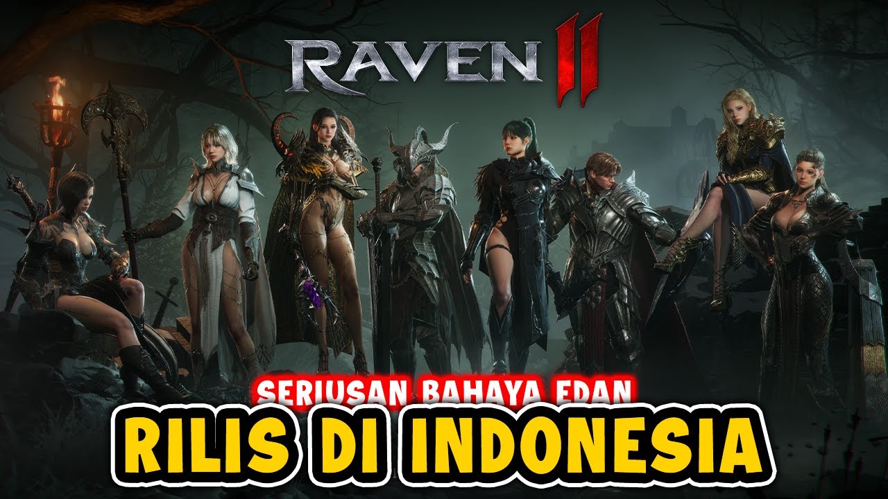 MMORPG Bahaya Ini Akhirnya Rilis Juga di Indonesia! - RAVEN 2 (Android/iOS/PC)
