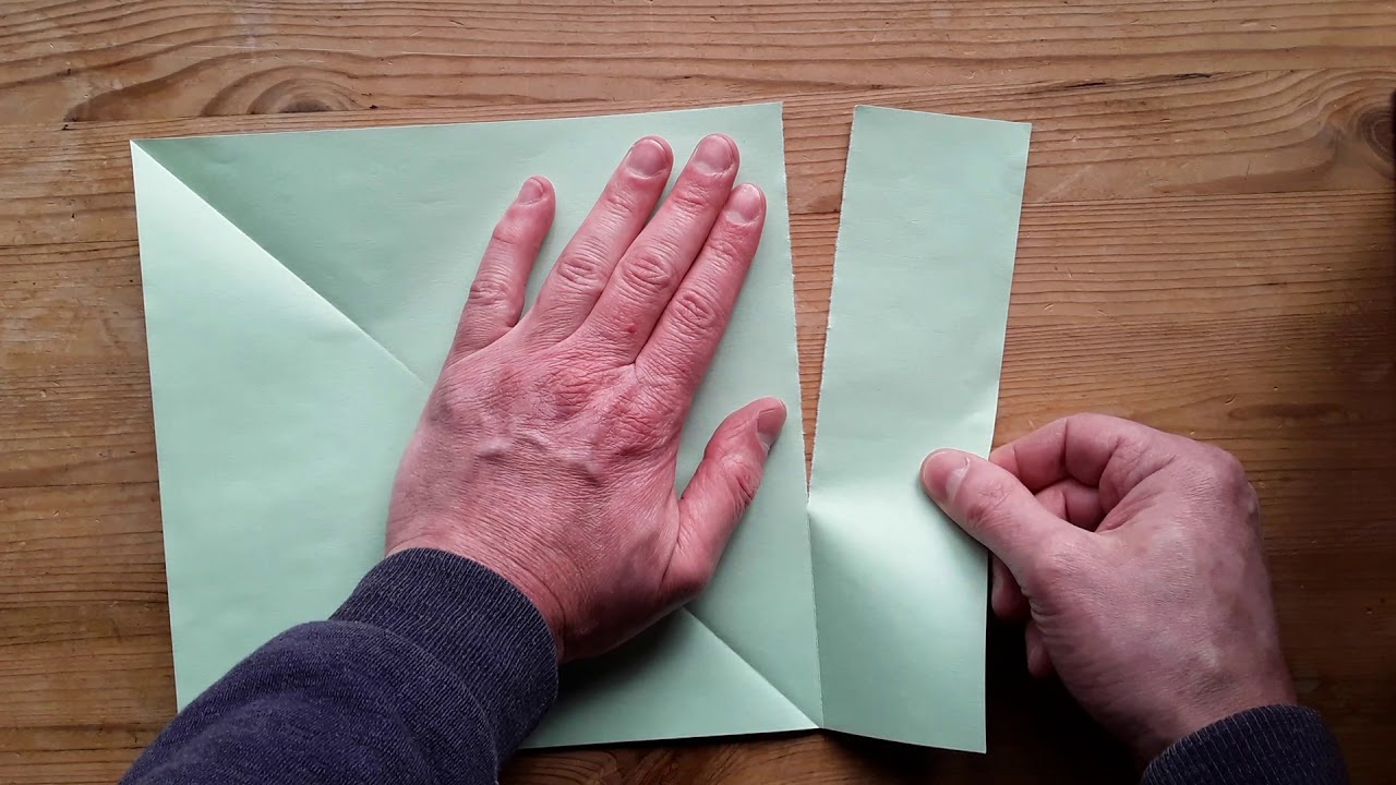 How to make a square piece of paper