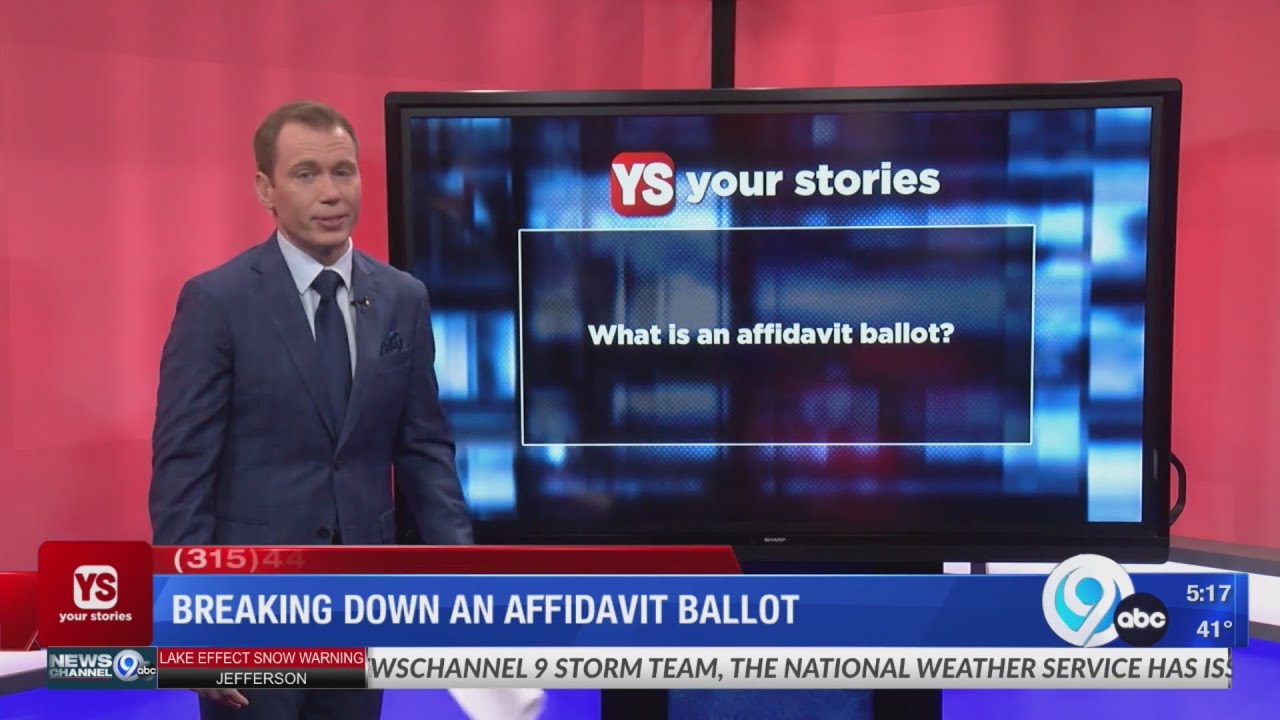 Your Stories: What is an affidavit ballot?