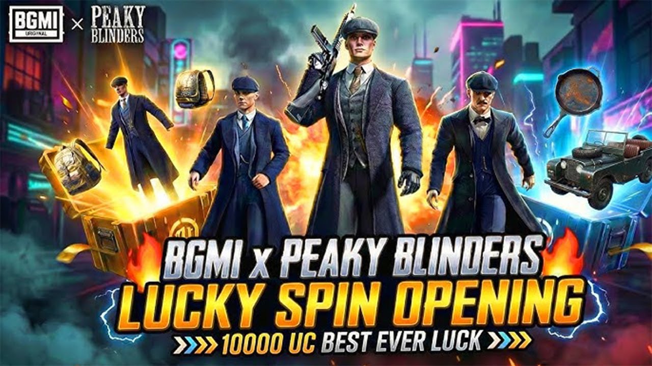 BGMI X PEAKY BLINDERS CRATE OPENING! 🎩🔥 Thomas Shelby Set in BGMI? 🔥500 MAYTHIC COMPLATED 😱