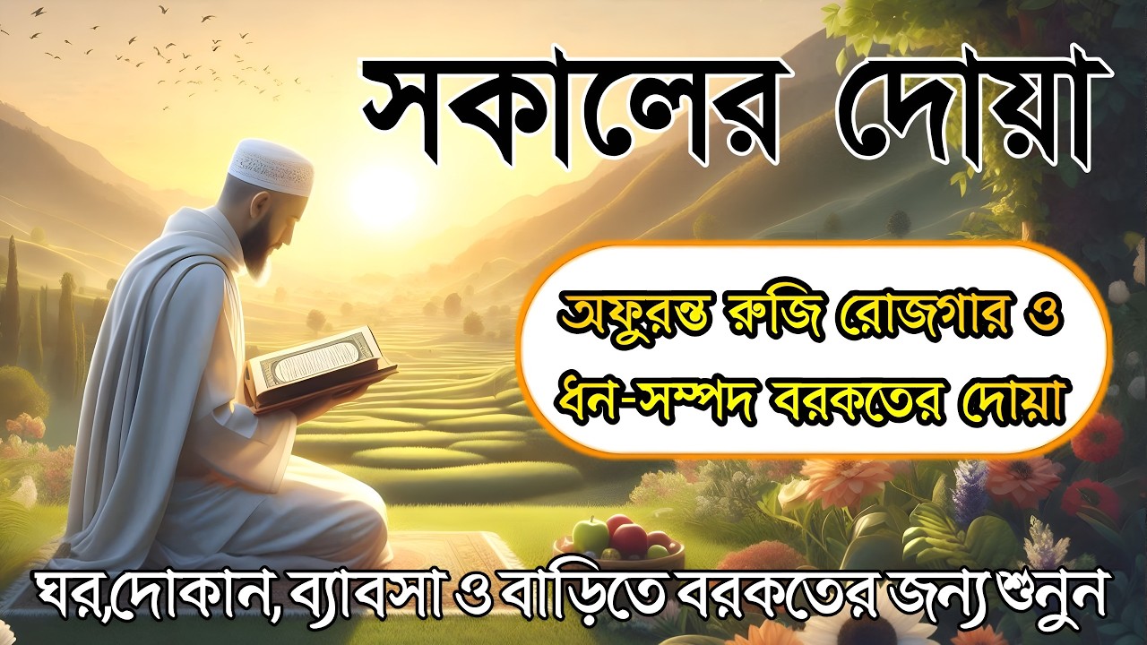 সকালটা শুরু হোক হৃদয় শীতল করা বরকতময় আয়াত দিয়ে। সকালের দোয়া ও জিকির । Morning Dua Full by Alaa Aqel