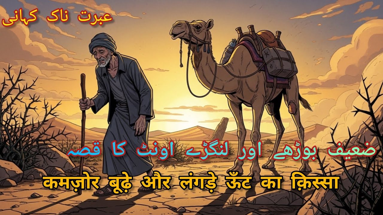 Langray Oont Ka Qissa |Hindi Moral Story|Moral Story In Hindi Urdu|Hindi Kahani|