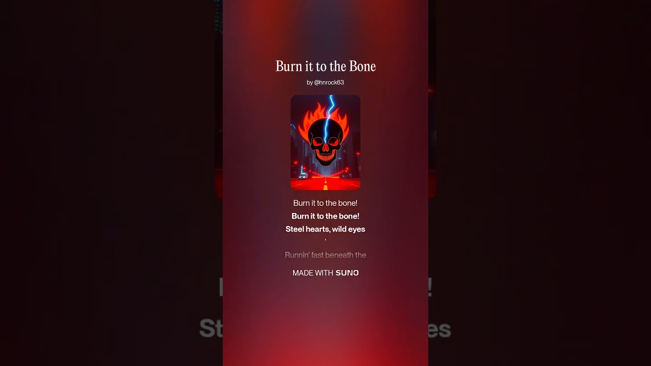 Burn It To The Bone