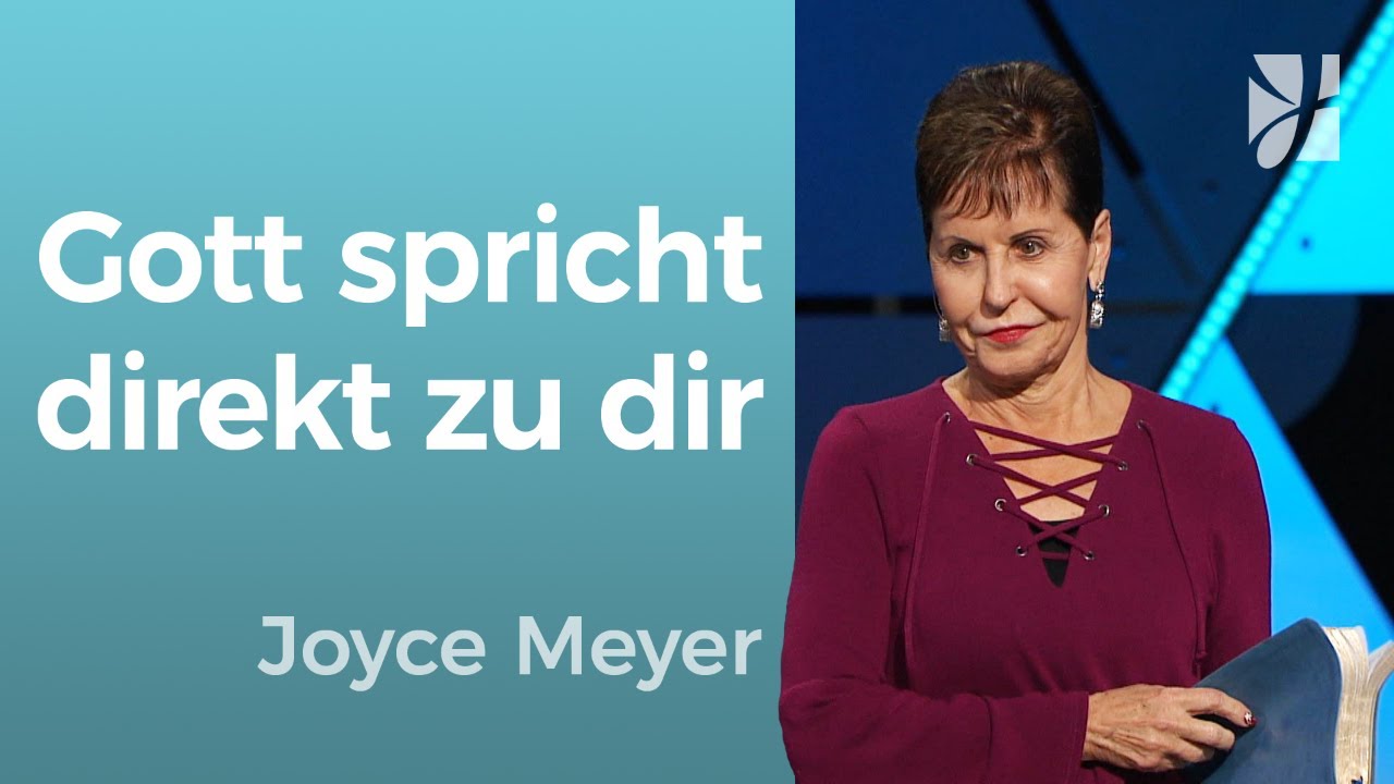 AUFGEmerkt 🙏 ENTDECKE GOTTES STIMME im Alltäglichen👂 – Joyce Meyer – Gott begegnen
