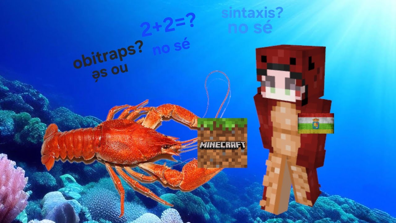 UNA LANGOSTA EN SU HÁBITAT NATURAL