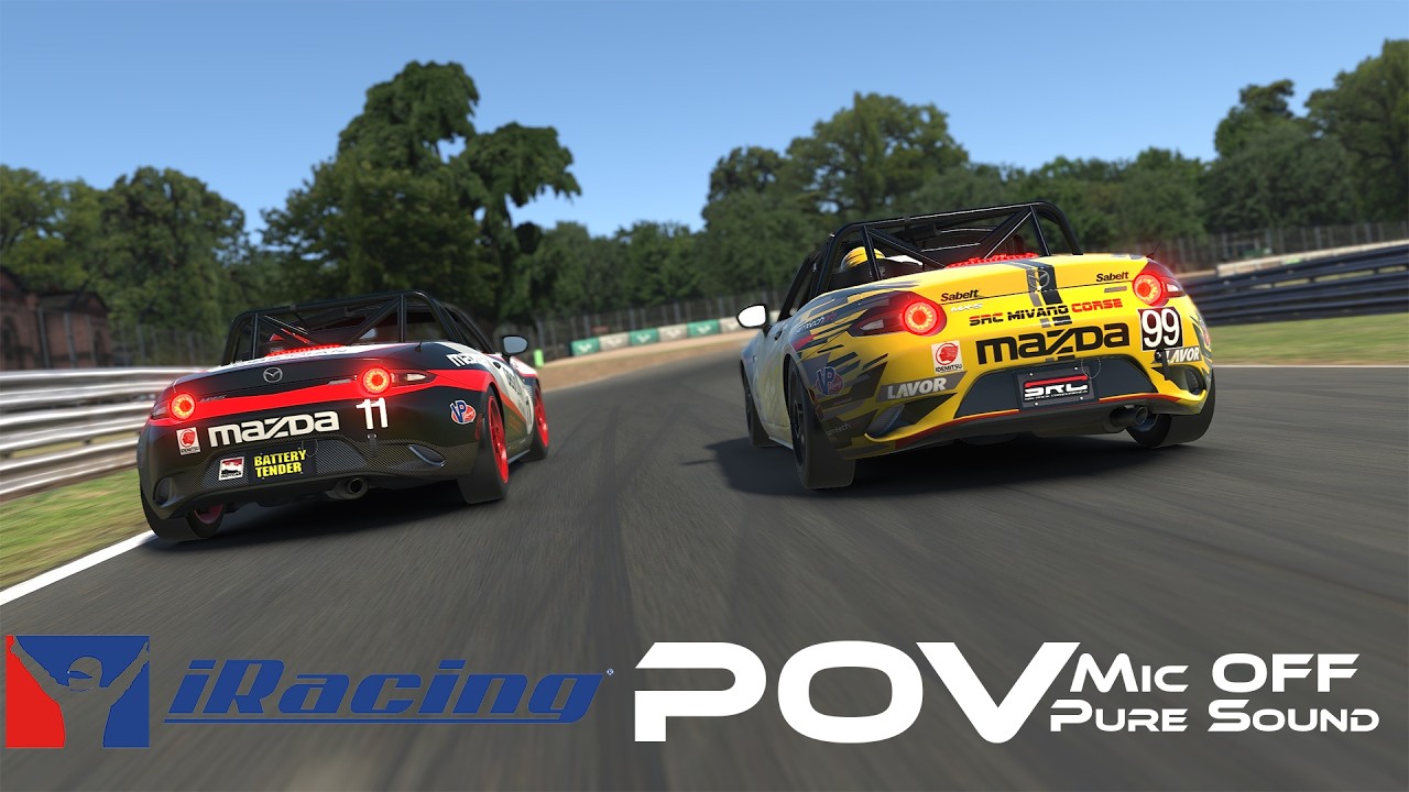 Iracing - Advanced Mazda Cup - Uma das minhas melhores corridas!!