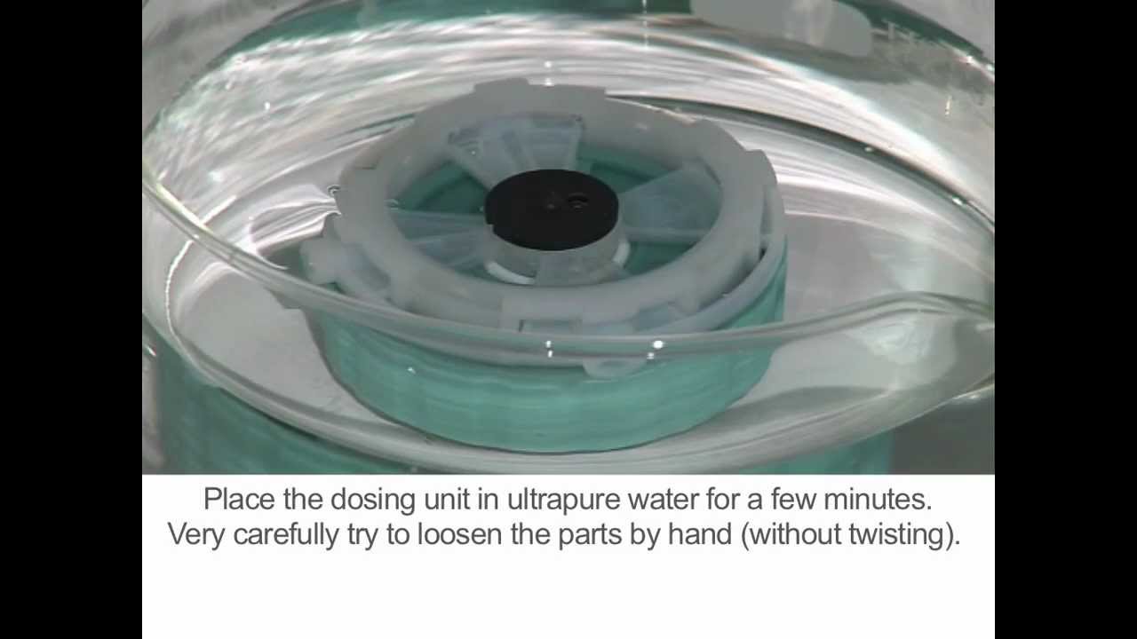Liquid Handling – Cleaning the Dosino buret