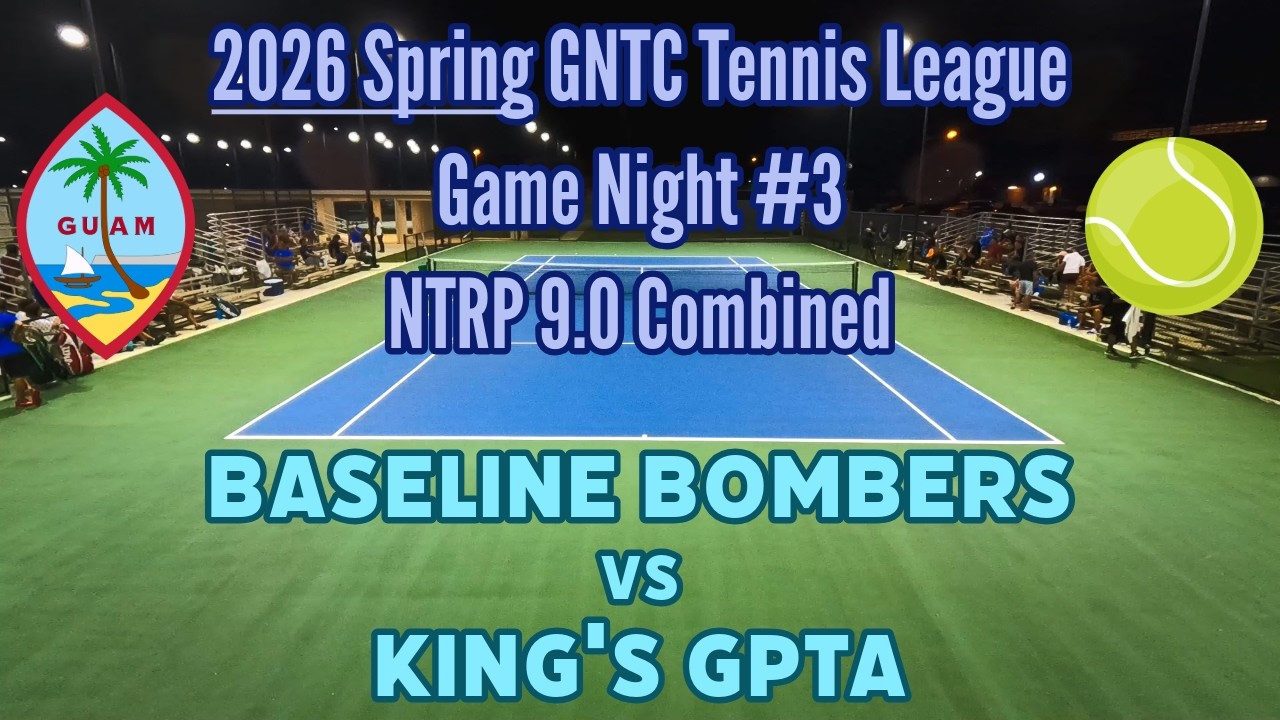 (Feb 26, 2026) GNTC Tennis Doubles League | League Night #3 | NTRP 9.0 Combined