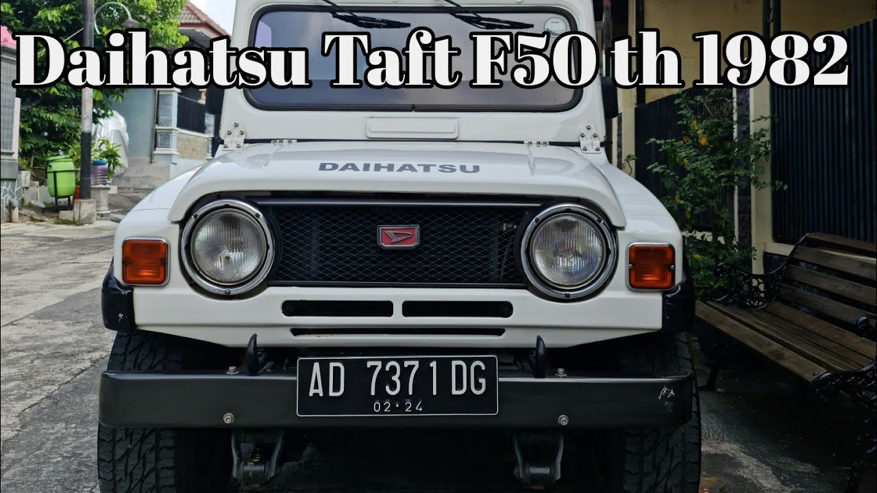 Daihatsu Taft F50 th 1982 4x4 Aktif || Mesin Diesel 2500cc ..mantabbs..👍