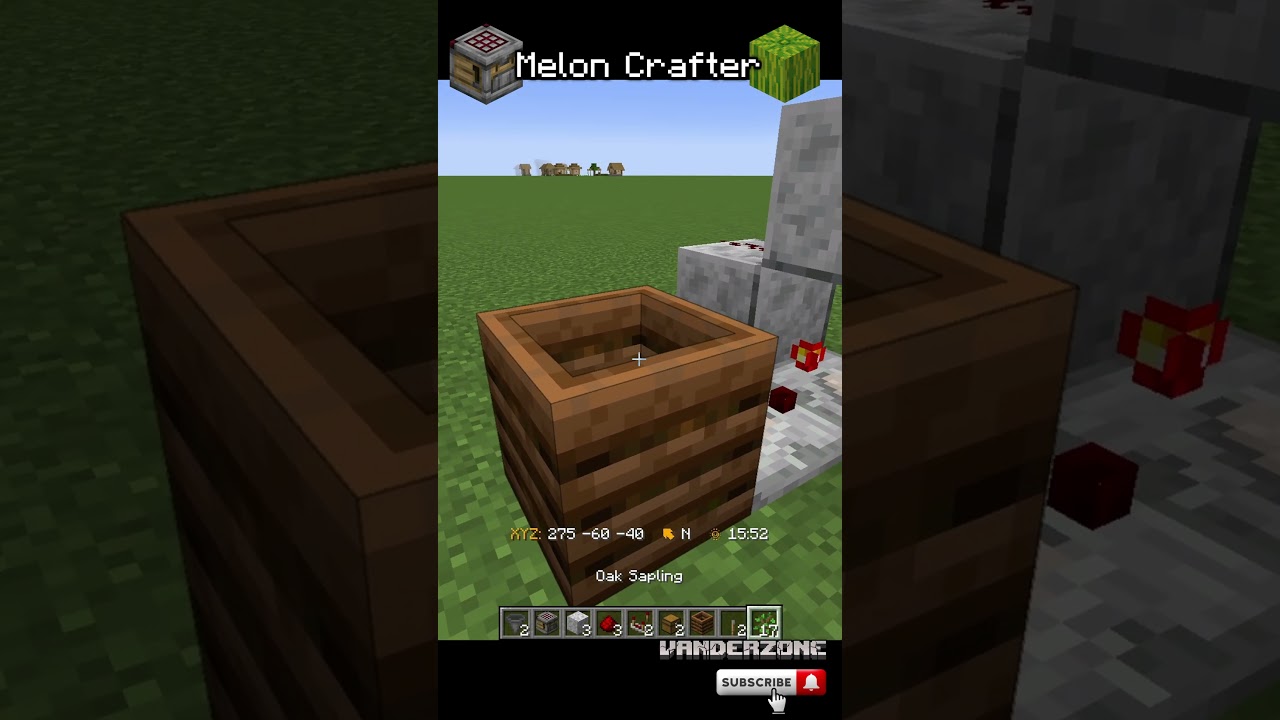 Minecraft Auto Melon Block Crafter! 🍉