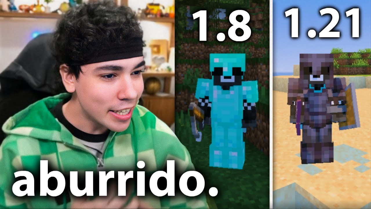 SPREEN HABLA DEL PVP ACTUAL VS EL VIEJO EN MINECRAFT