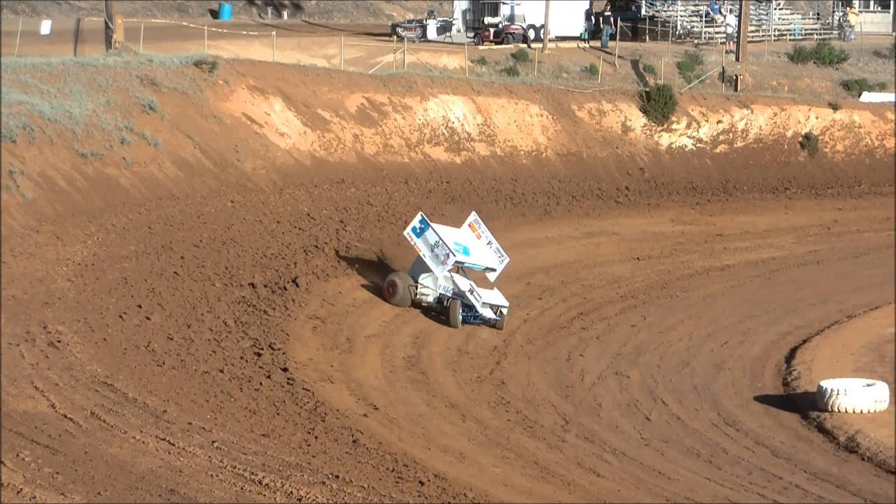 KWS 410 Sprint Cars- Placerville Qualifying