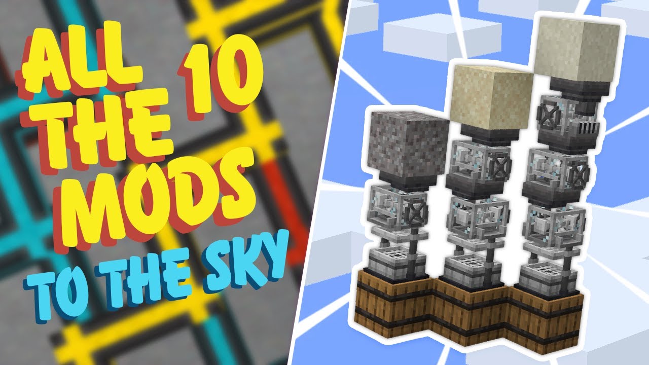 All The Mods 10 To The Sky EP4 ULTIMATE Sieving Automation Setup with Ex Deorum