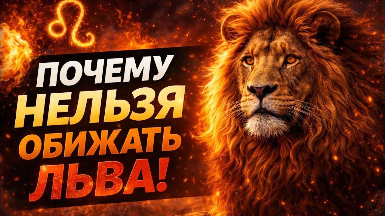 Лев всё запоминает: почему обида возвращается. Гороскоп для Льва.  