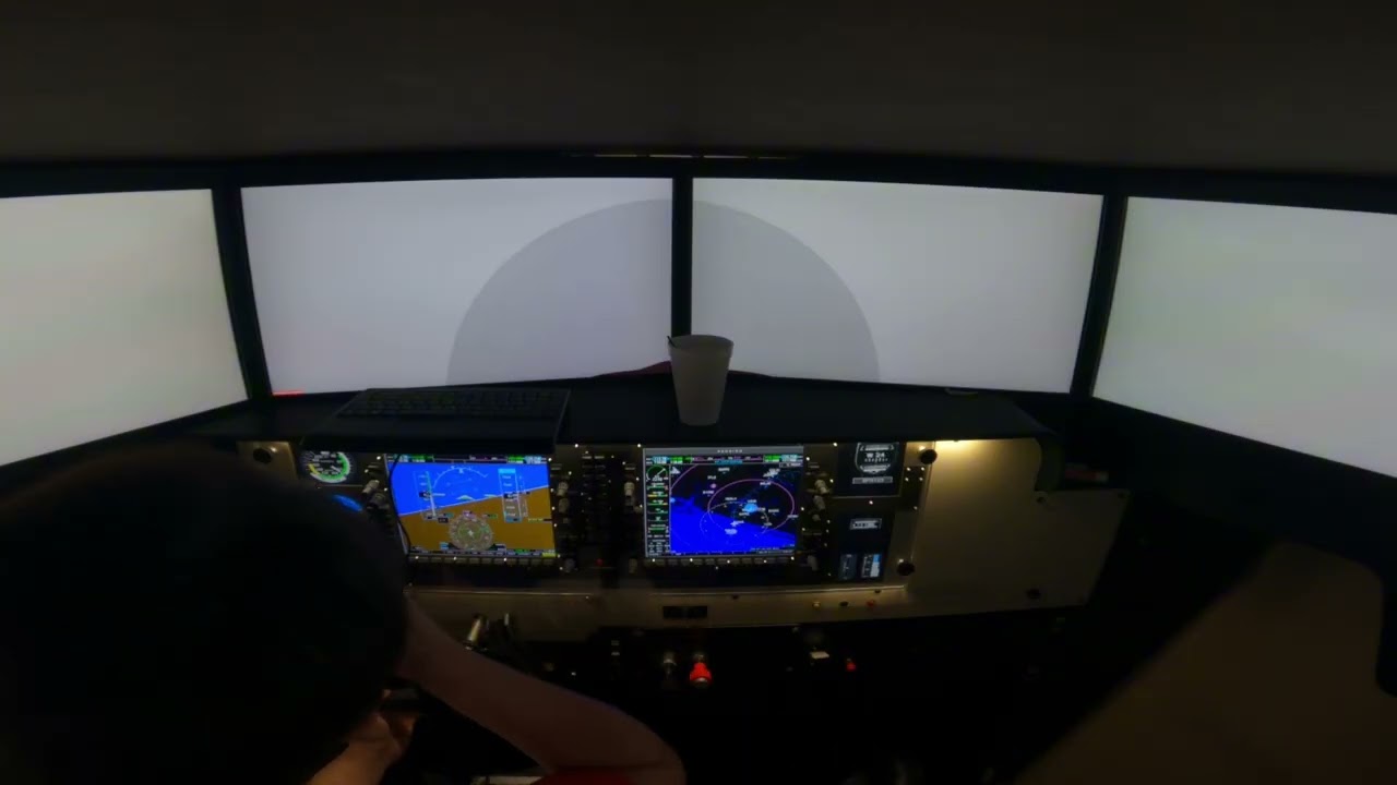 25.01.11 SIM(AATD,SD) : BAI, VOR track, DME Arcs(VOR/GPS), KDAB ILS/LOC/RNAV approaches, System Fail