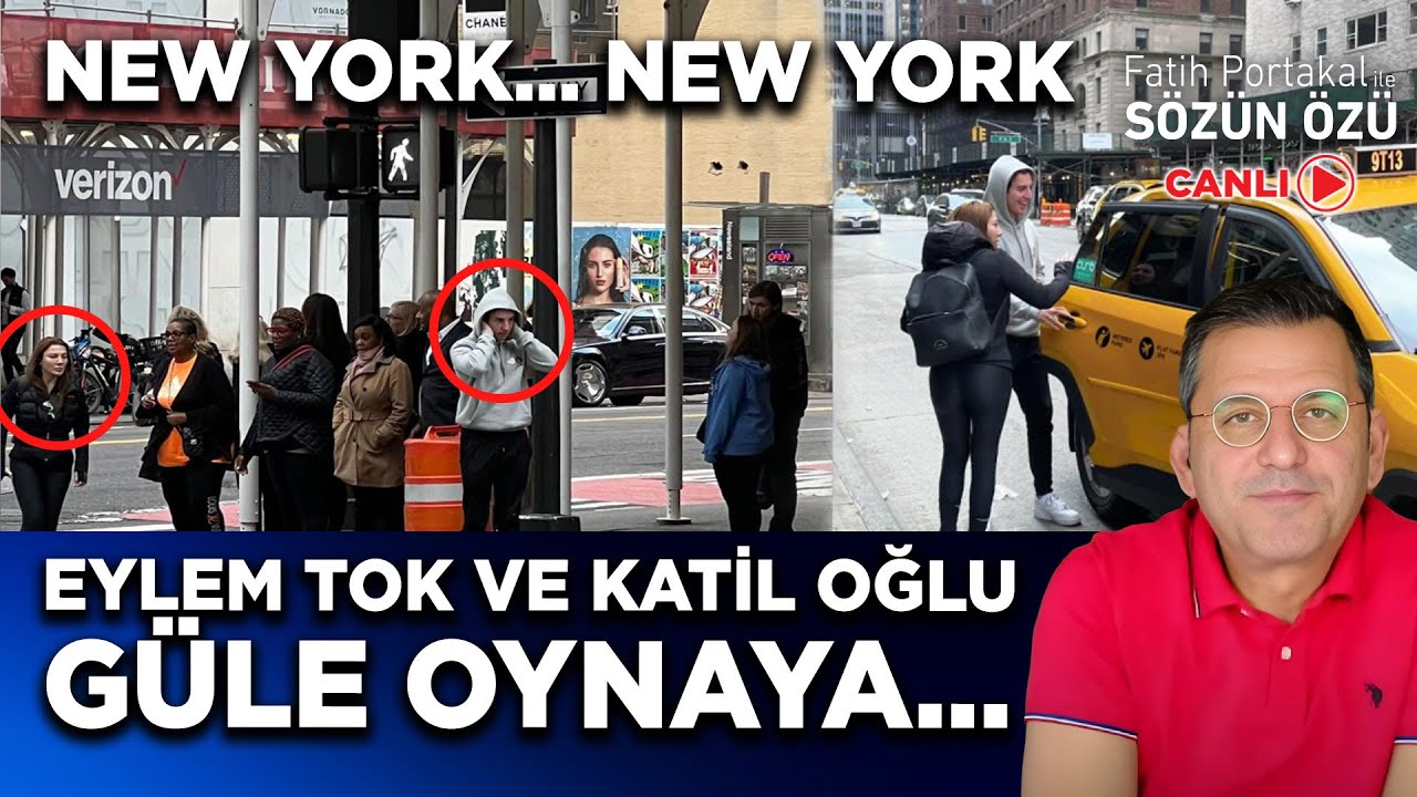 NEW YORK&hellip; NEW YORK! EYLEM TOK VE KATİL OĞLU G&Uuml;LE OYNAYA&hellip;