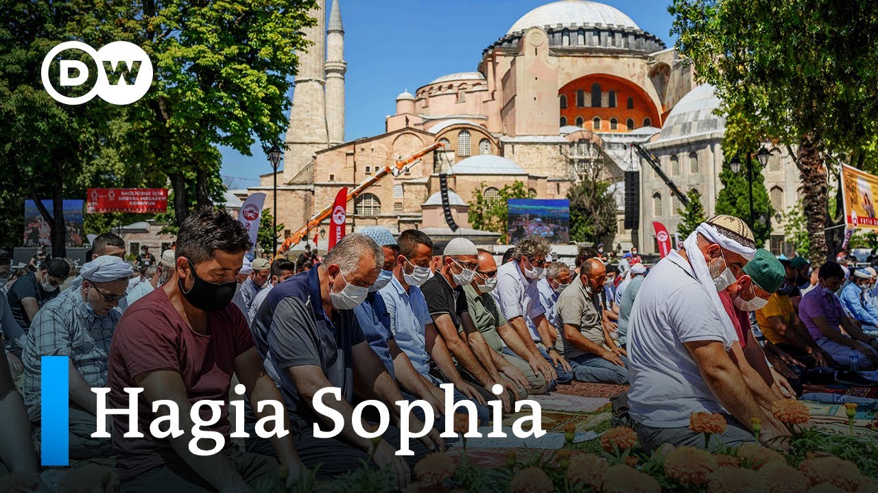 Hagia Sophia: Erstes Freitagsgebet nach Umwandlung in Moschee | DW Deutsch