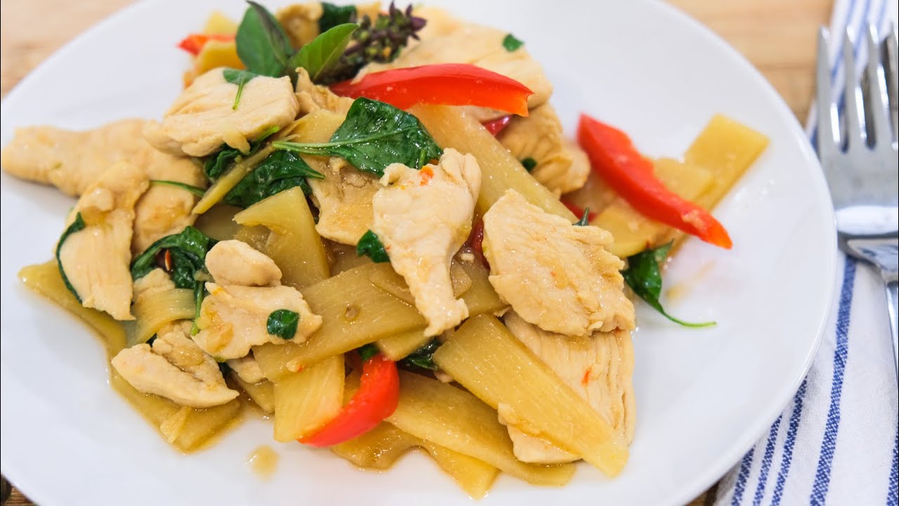 Жареный бамбук с курицей — Эпизод 227