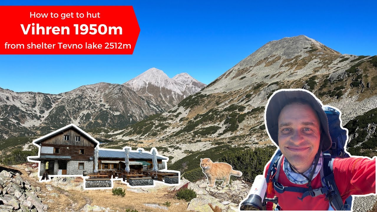 🥾 shelter Tevno lake to hut Vihren ⛰️ THE BEST multiday trek in Pirin | part3️⃣ FULL WALKTHROUGH POV