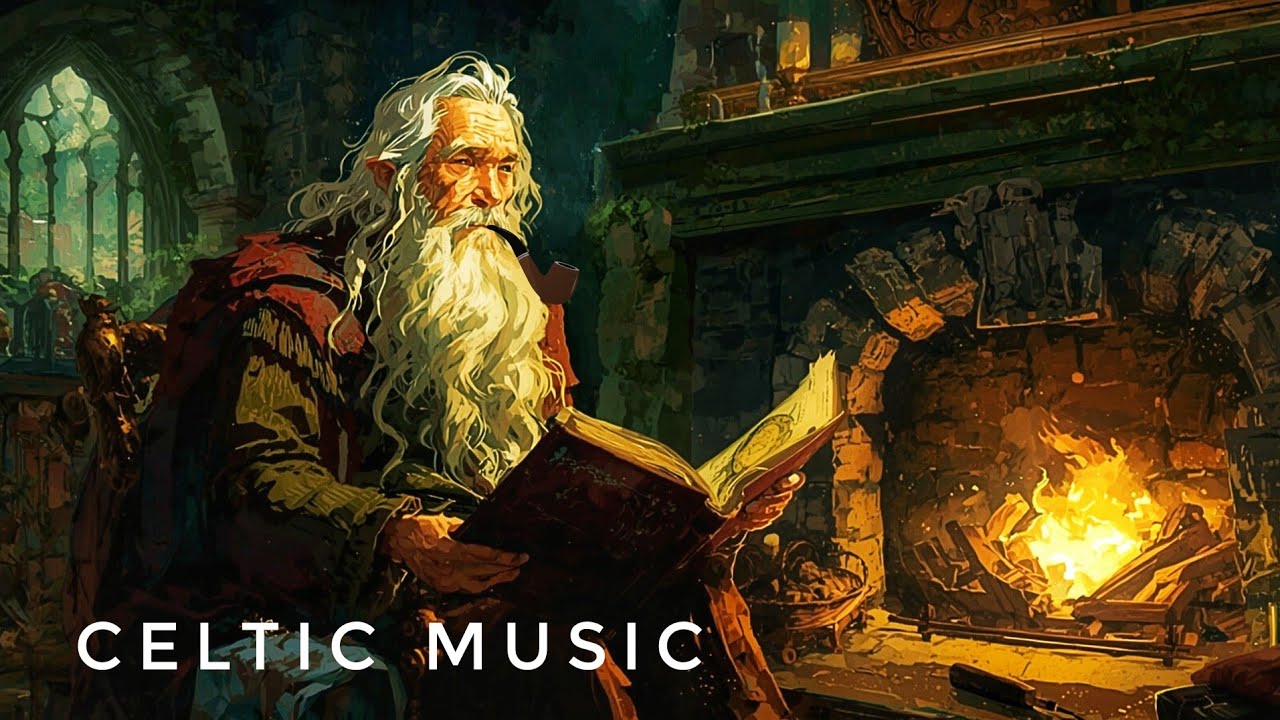 Celtic music - MEDIEVAL CALM & FOCUS 📚 Gentle Lute Music For Study | Tranquil Shire Evening