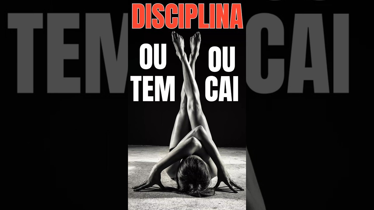 DISCIPLINA FEMININA. Mulher disciplinada conquista tudo!