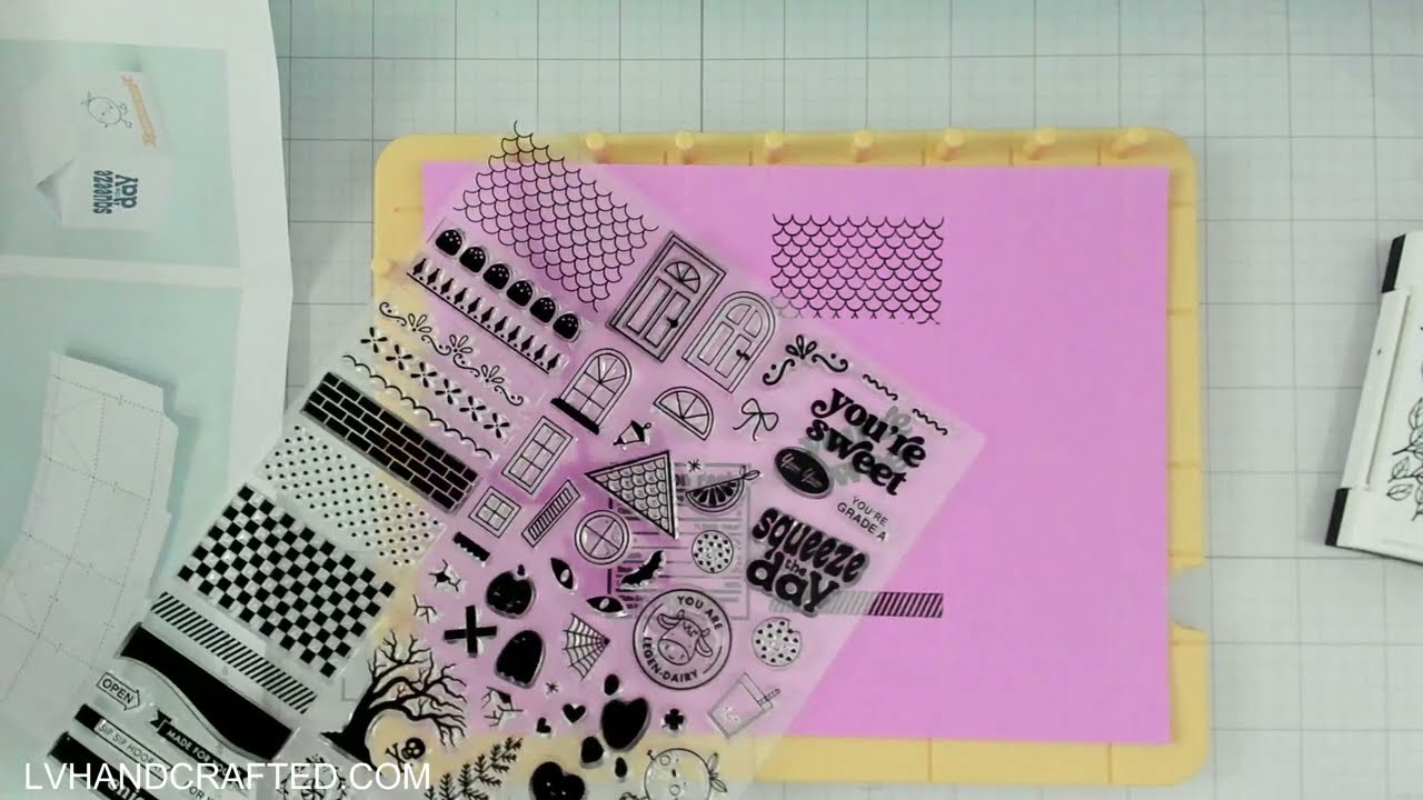 First Look : Carton Stamp Board by @WeR_Makers 