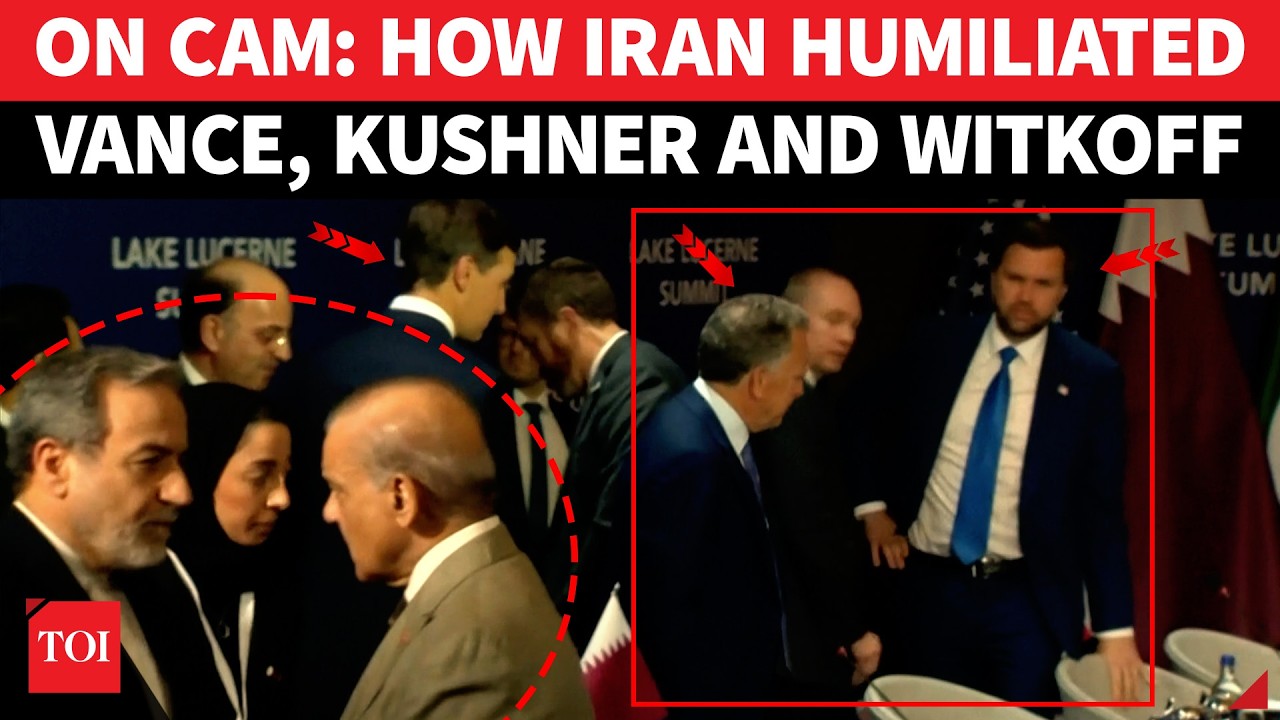 'No Photos With War Criminals': Araghchi & Ghalibaf Refuse Photo-Op With Vance & U.S. Delegation