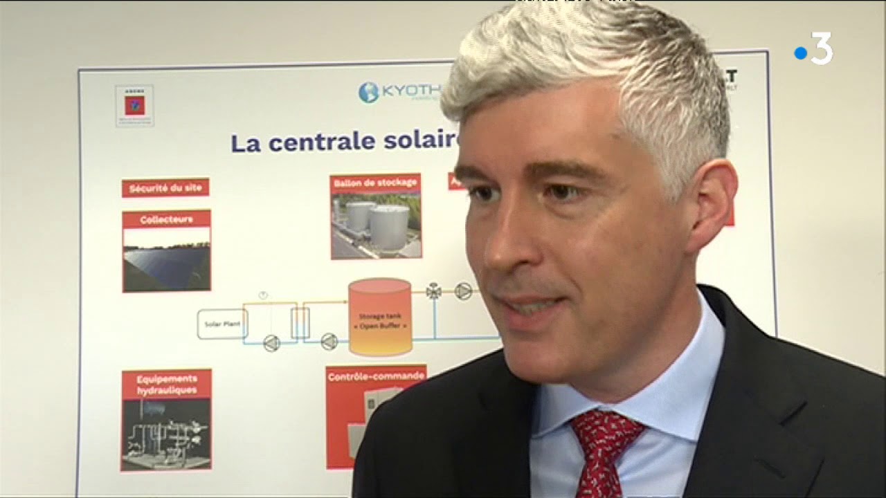 Issoudun : lancement d'une immense centrale solaire thermique