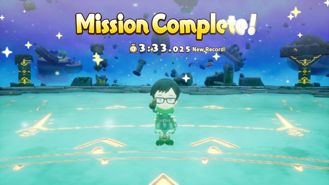 Fantasy Life i - True Primordial White Dragon with True Dark Dragon bow in 3:33.025