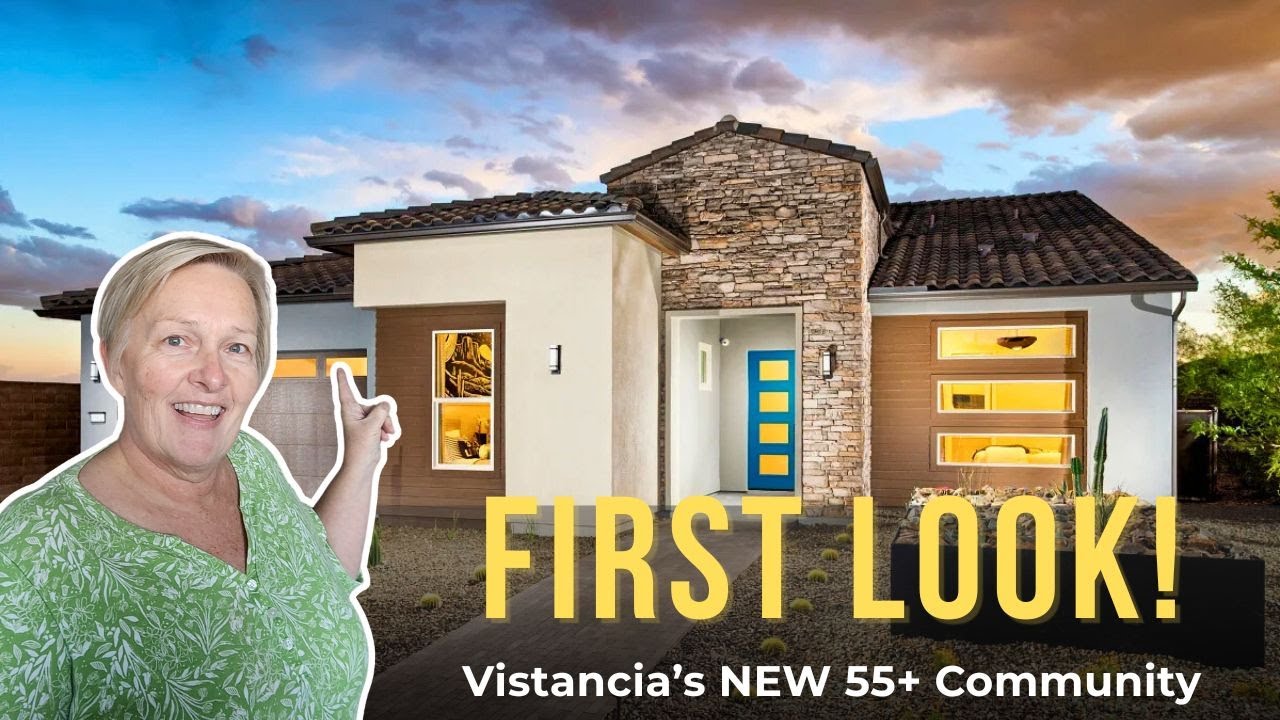 FIRST LOOK: NEW 55+ Community in Phoenix AZ | Ridgecrest Vistancia
