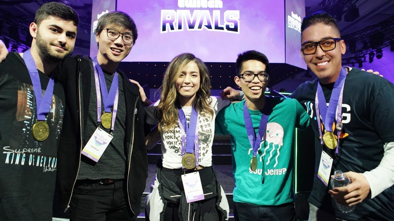 TWITCH RIVALS CHAMPIONS!! ft Yassuo, BoxBox, Pokimane, & Saber - Trick2G