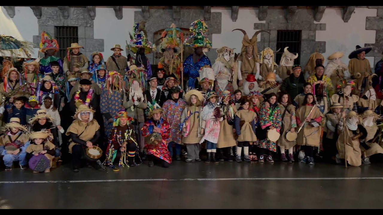 Inaute iluntzea Leitzan, familia argazkiarekin