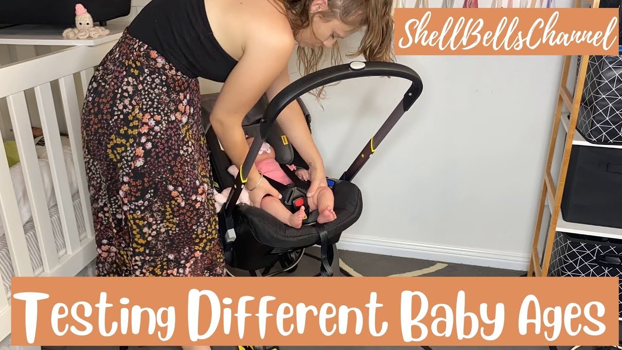Testing Different Size/ Age Babies in the Doona Stroller!