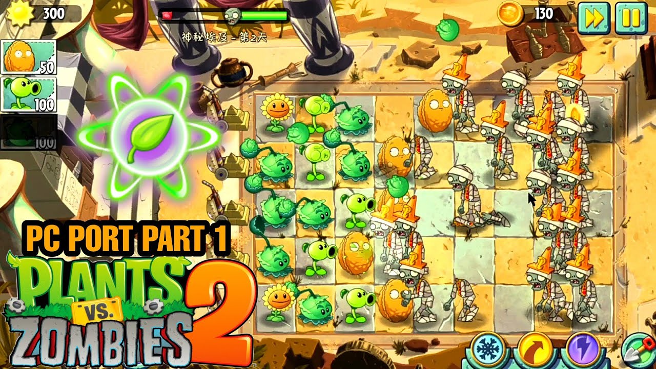 Pvz 2 PC Port Adventure (Part 1) Full HD