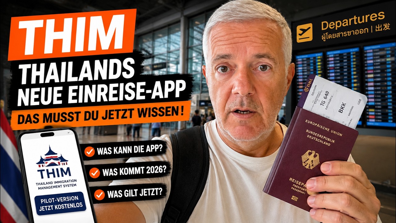 THIM: Thailands neue Einreise-App &mdash; das musst du jetzt wissen