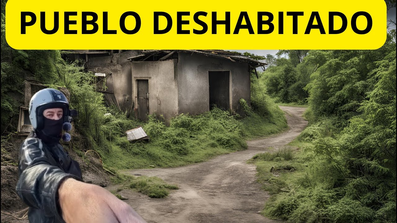 PUEBLO ABANDONADO FRANCISCO PAZ #viajandoenmoto #urbex #estancias #paranormal #miedo