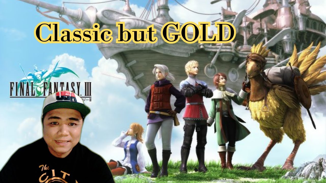 First time playing Final Fantasy III-3D Remake