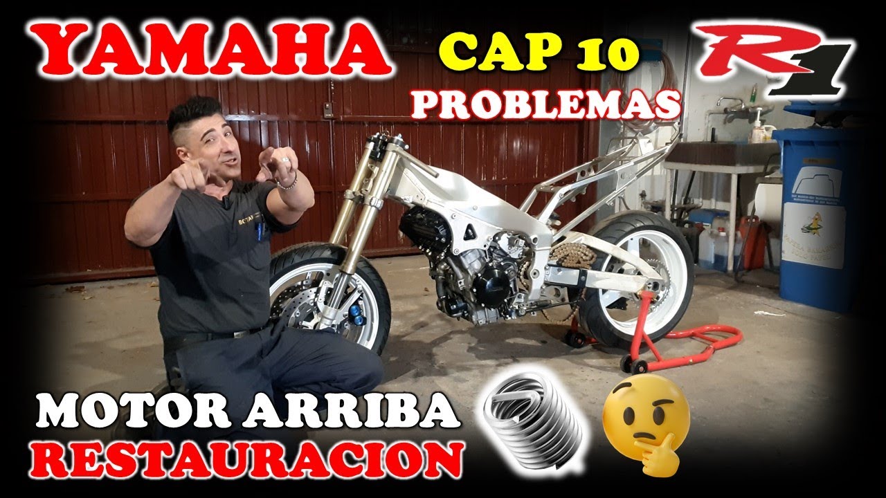 YAMAHA YZF R1 98. MOTOR ARRIBA. PROBLEMAS ? CAP 10. |👉✌️👈| #$$#.