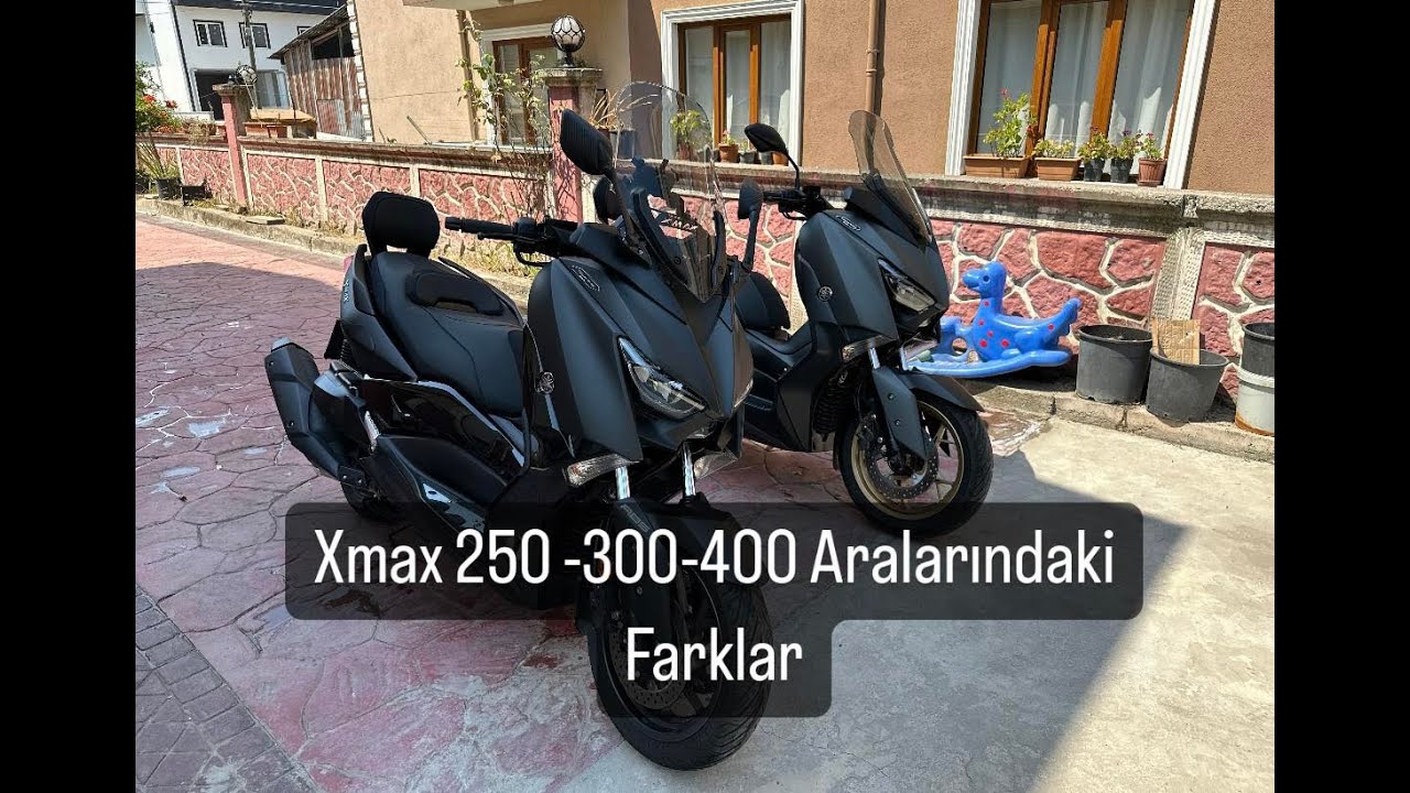 Yamaha , Xmax 250 - 300 ve 400  Aralarındaki Farklar Nelerdir... (V3 - Versiyon 3)