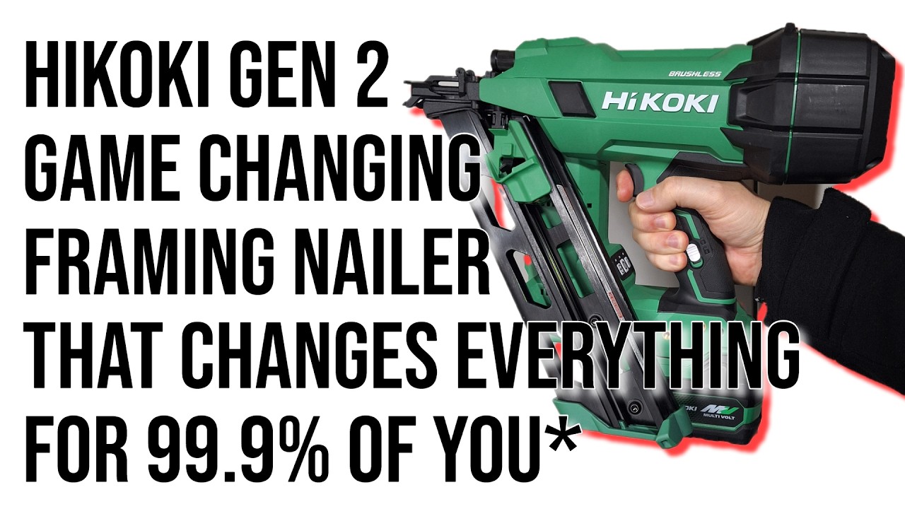 Обзор гвоздезабивного пистолета Hikoki Gen 2. Намного лучше первой модели?