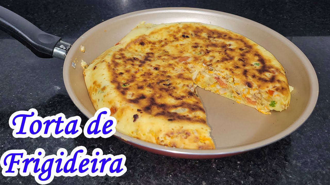 TORTA DE SARDINHA NA FRIGIDEIRA FICA PRONTA EM 10 MINUTOS