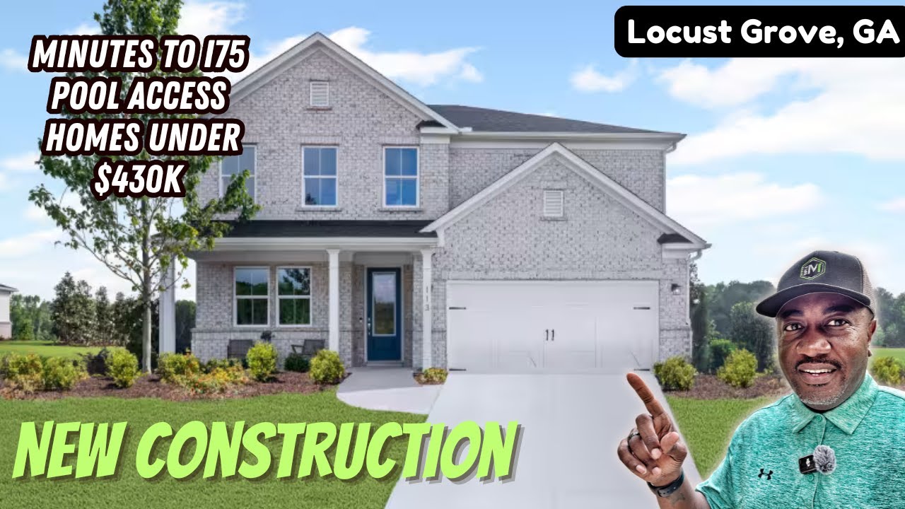 Moving to Atlanta? You NEED to See These New Homes in Locust Grove, GA