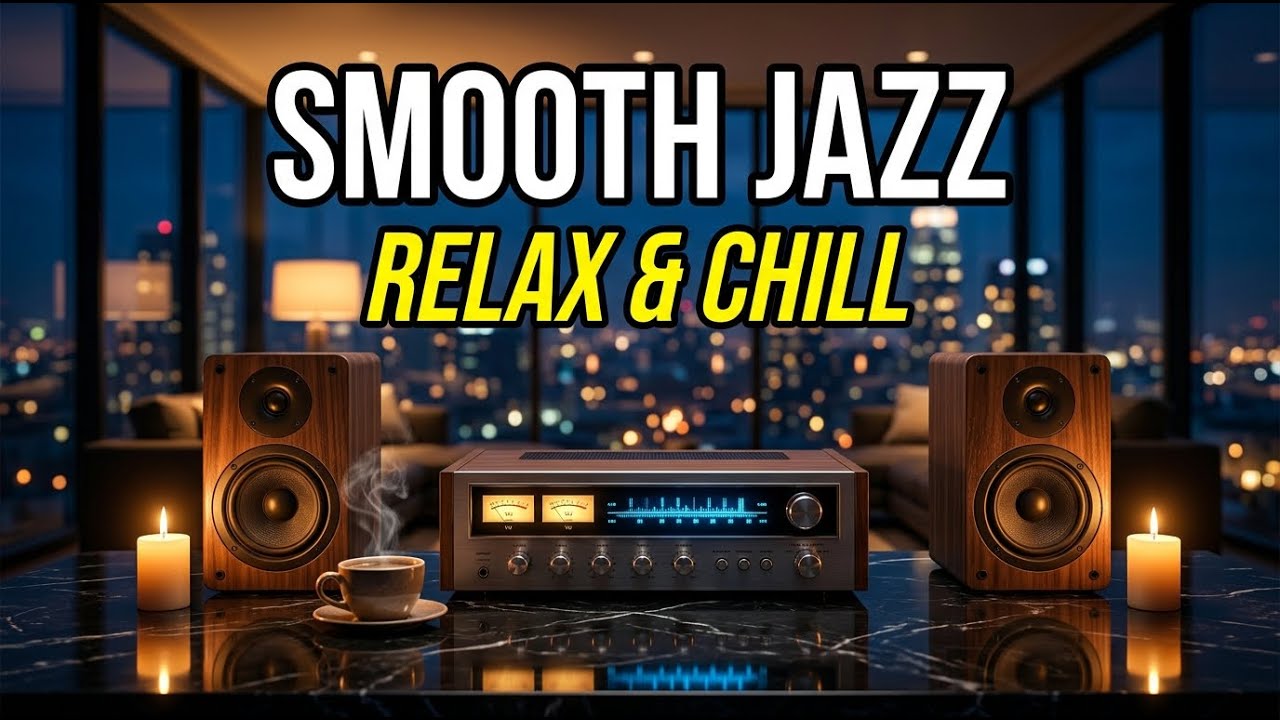 Smooth Jazz & Soulful R&B – Night Ambience for Good Sleep