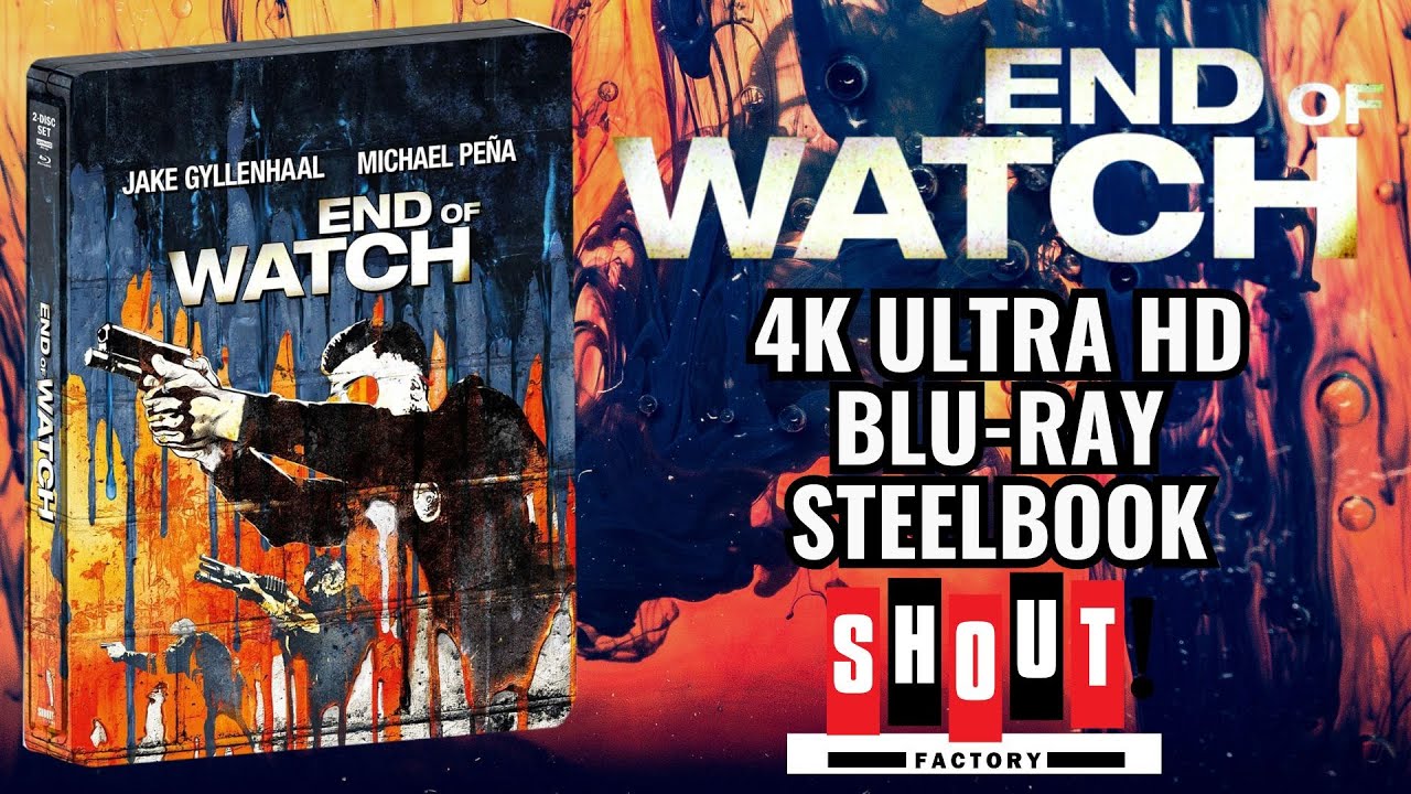 End Of Watch (ShoutFactory) 4K Ultra HD + Blu-ray Limited Edition Steelbook