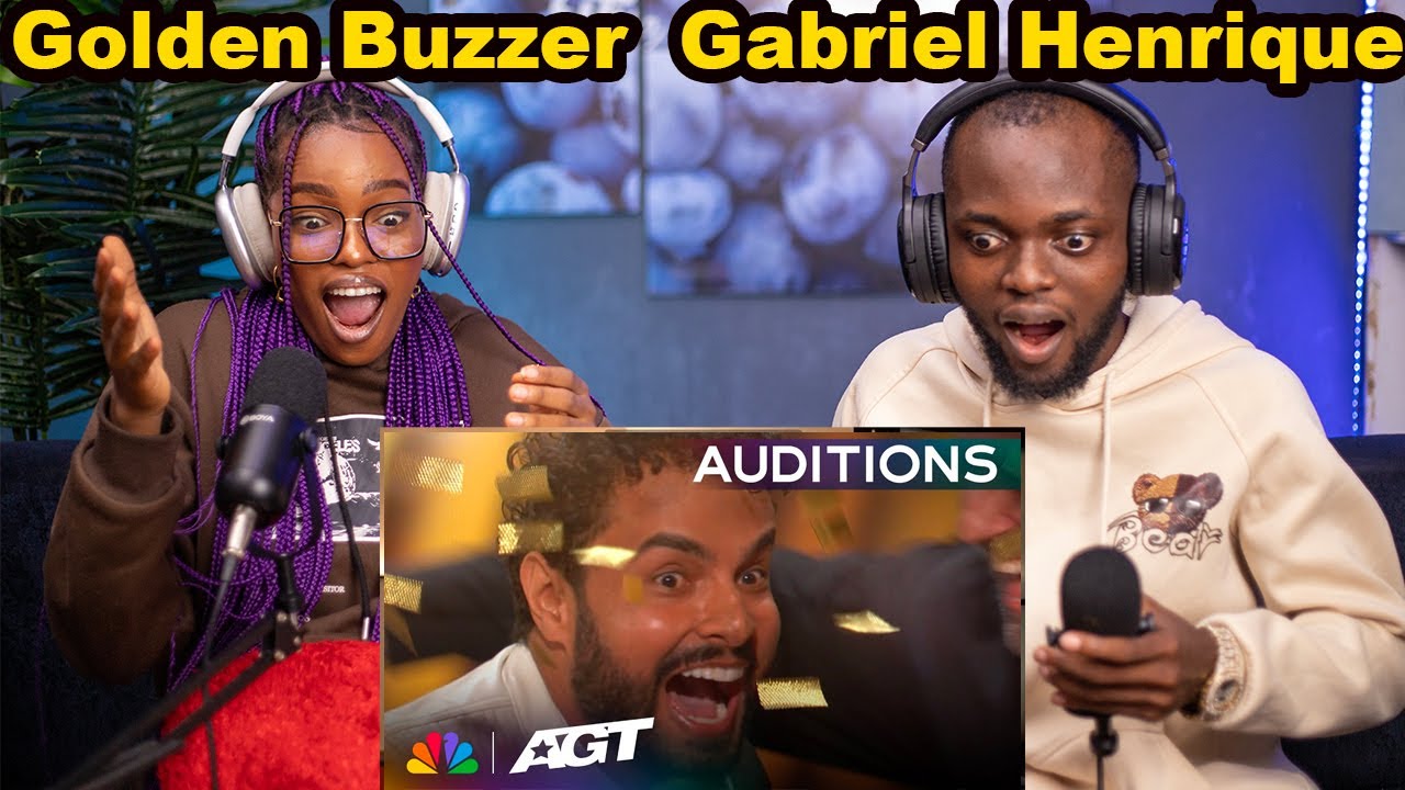 VOCAL COACH REACTS And Freaks Out To Gabriel Henrique - Golden Buzzer: 